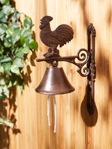 Rooster Cast Iron Bell - £30.56 GBP