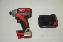 New Milwaukee 2656-20 1/4 in Hex impact driver 18V Li-ion with 1.5Ah Battery - £77.76 GBP