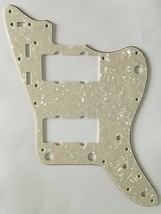 Electric Guitar Pickguard for Fender Japan Jazzmaster Style,Ivory White Pearl - £13.18 GBP