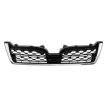 New Grille For 2014-2016 Subaru Forester Wagon Type 1 Upper Textured Dark Gray - £161.32 GBP