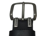 Dickies Men&#39;s Heavy Duty Work Belt Size 3X 50-52 Black Genuine Leather 1... - $14.80