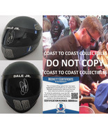 Dale Earnhardt JR signed Nation Wide Nascar full size helmet Beckett COA... - £623.22 GBP