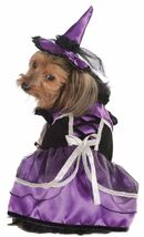 Ruby s Purple Witch Halloween Costume for Dogs or Cats Large Size - $19.79