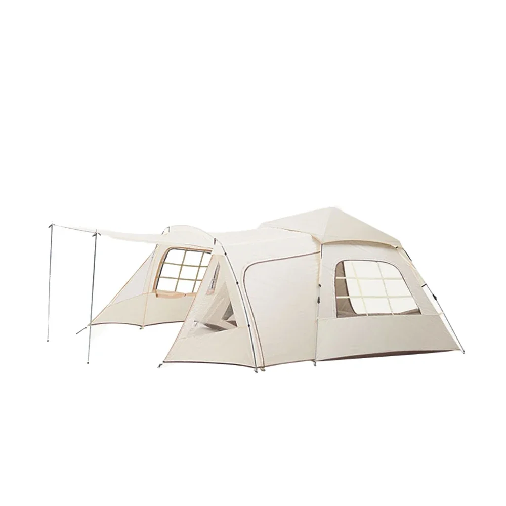 Outdoor Camping Tent With Canopy Automatic Quick-opening Tent Portable Rainproof - £271.30 GBP
