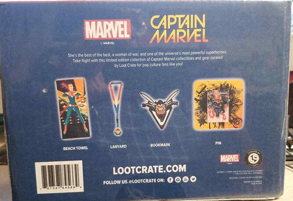 Loot Crate Captain Marvel (GZ 2-3) Item image 2