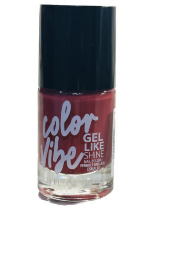 New Color Vibe Gel Like Shine Nail Polish Embrace CV 104. ShipN24Hours - £14.05 GBP