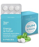 NeuroGum Energy Caffeine Nootropics - Energy &amp; Focus Supplement for Wome... - $68.37 CAD