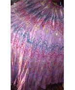 LOVELY LAVENDER PURPLE  SPARKLEY SISHA GYPSY SKIRT 25 Yards~36&quot; - $202.20 CAD