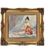 Rubi Roth (1905-1991 American Artist) Ballet Dancer Watercolor on Paper - $798.44 CAD