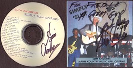 Slim Andrews - Simply Slim w/Harry Signed CD (Maine Country) - £23.43 GBP
