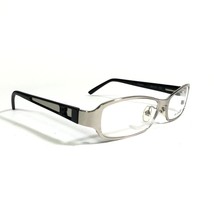 John Richmond JR04301 Eyeglasses Frames Black Silver Rectangular 53-15-130 - £47.32 GBP