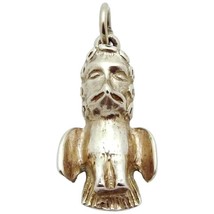 Vintage Sterling Silver Native American Eagle Totem Charm Pendant - $45.00