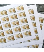 100 Brand-New USPS White-Rose Wedding Postage Stamps *Never Expires* 50% OFF - £30.97 GBP