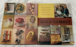 Martha Stewart Easy Entertaining &amp; Tag Sales Flea Market Hard Back Bundle Set - $23.82