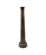 Antique Brass Fire Hose Nozzle 9&quot; Vintage Steampunk - $645.09 MXN