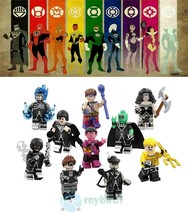 10Pcs Black Lantern Corps Superhero Sinestro Marvel DC Comics Minifigure... - £17.53 GBP