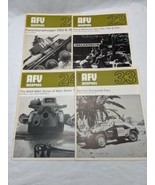 Lot Of (4) Profile AFV Weapons Magazines 22-24 33 Panzerkampfwagon - $33.95 CAD