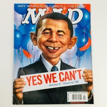 Mad Magazine September 2008 No. 493 Yes We Can&#39;t Alfred Obama Very Fine ... - $46.50
