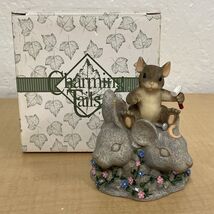 NEW Charming Tails by Fitz and Floyd Mouse Rushmore Figurine #82/115 KG JD - $368.69 MXN