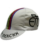Zeitbike Outdoor Cycling Cap Eddy MERCKX Vintage Anti Sweat Team Jersey Cup - $15.43