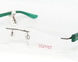 ESPRIT ET17315 COLOR-547 GREEN EYEGLASSES GLASSES RIMLESS 17315 51-18-135mm - $44.55