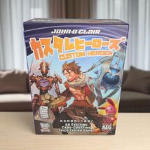 Custom Heroes Card Crafting Game Board Game AEG 2017 100% COMPLETE CIB - $19.69