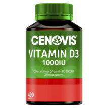 Cenovis Vitamin D 1000IU D3 for Bone Health - 400 Tablets Exclusive Size - £73.51 GBP