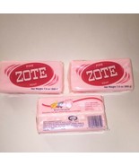 3ct ZOTE Laundry Bar Soap Pink 7 oz Each - £7.96 GBP