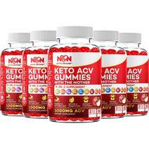 Nutri Nation Keto ACV Gummies 1000mg with the 3 BHB Salts Buy 3 get 2 Free  - $89.99+