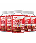 Nutri Nation Keto ACV Gummies 1000mg with the 3 BHB Salts Buy 3 get 2 Free  - $89.99