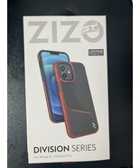 Zizo Division Series phone case iPhone 12| 12 Pro Black &amp; Red DVS-IPH126... - $10.89