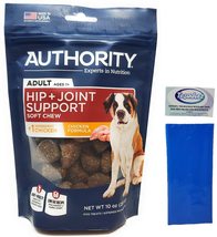 Bundle of Authority Hip and Joint Support Soft Chews Chicken Flavor and ... - £27.40 GBP