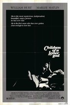 Children of Lesser God Original 1986 Vintage One Sheet Poster - £180.20 GBP