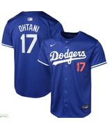 Youth Shohei Ohtani #17 Los Angeles Dodgers Alt Blue Home Replica Jersey - $39.99