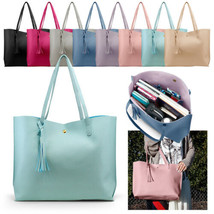 Women Synthetic Leather Handbag Shoulder Ladies Purse Messenger Satchel ... - £15.95 GBP