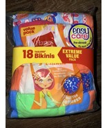 Hanes ~ Girls Tagless 18-Pair Underwear Bikinis Cotton Tagless ~ Size 10 - $31.12 CAD