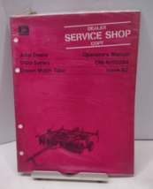 Operator&#39;s Manual For John Deere 1700 Drawn Mulch Tiller Sealed NOS OM-N159284 - £14.11 GBP