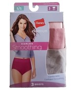 Three (3) HANES ~ Seamless ~ Smoothing ~ SMALL (5) ~ Tagless Briefs ~ Wi... - $35.08 CAD