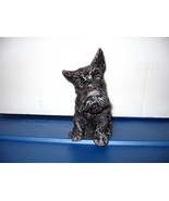 Antique Metal 5 Inch Sitting Scottie Dog Bank AS IS - £35.38 GBP