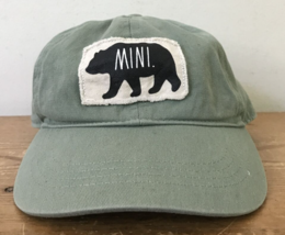 Rae Dunn Green Mini Bear Kids Baseball Hat Cap One Size - £772.26 GBP