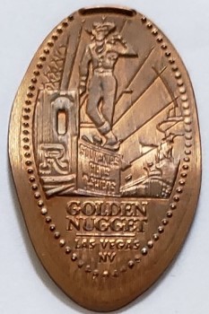 Golden Nugget Downtown Las Vegas  Elongated Penny - $3.95