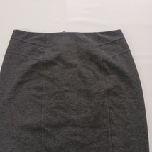 New York & Company Women's Size 12 Gray Stretch Rear Zip Pencil Skirt RN#23243 image 9