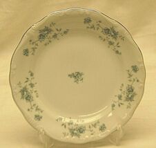 Blue Garland Johann Haviland Bread &amp; Butter Plate Bavarian Germany Backs... - $16.82