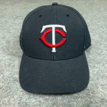 Minnesota Twins Mens Hat Navy Red White Cap Adjustable 47 MLB Baseball Logo Top - £19.29 GBP