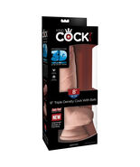 King Cock Plus 8&quot; Triple Density Fat Cock With Balls - €72,95 EUR