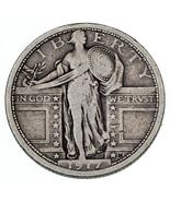 1917 Type 1 25C Standing Liberty Quarter in Very Good+ VG+ Condition - €55,10 EUR
