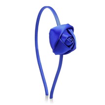 Valentine&#39;s Day Headband Hair Hoop for Women Exquisite and Romantic Blue Rose Ha - £15.42 GBP