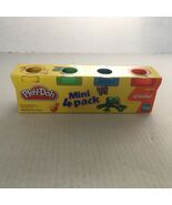 Hasbro play doh mini 4 pack red blue green yellow small containers play doh - $362.29 MXN