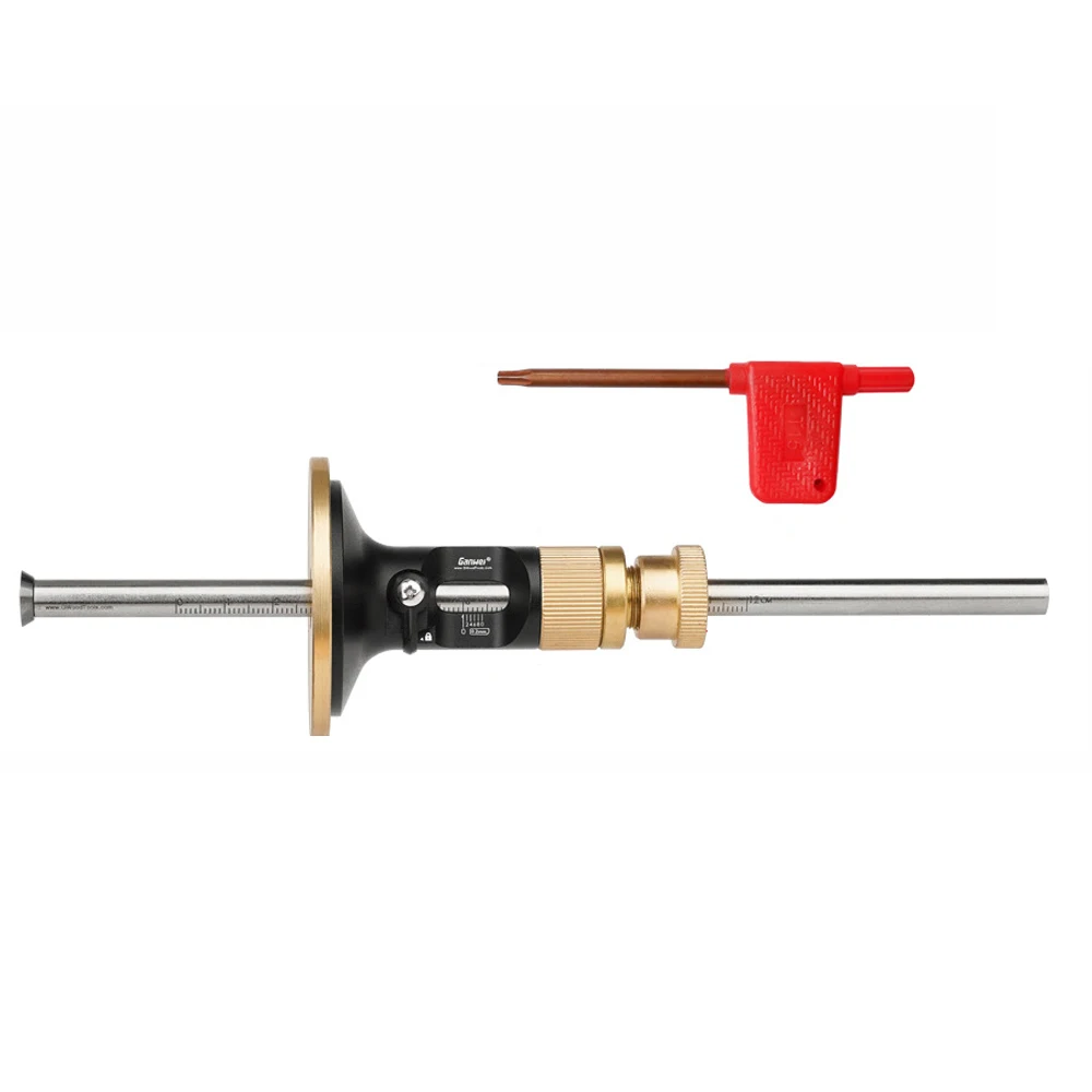 GanWei Wheel Mar Gauge wor Mar Scriber With 2 Cutters Solid  Bar  Scribe Tool Fo - £228.85 GBP