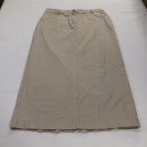 Christopher & Banks RN#63823 Women's Tan/Khaki Cotton Denim Skirt Size 12 image 11